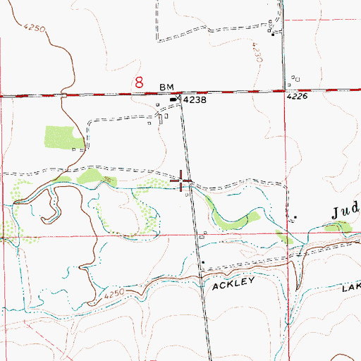 Topographic Map of Philbrook (historical), MT