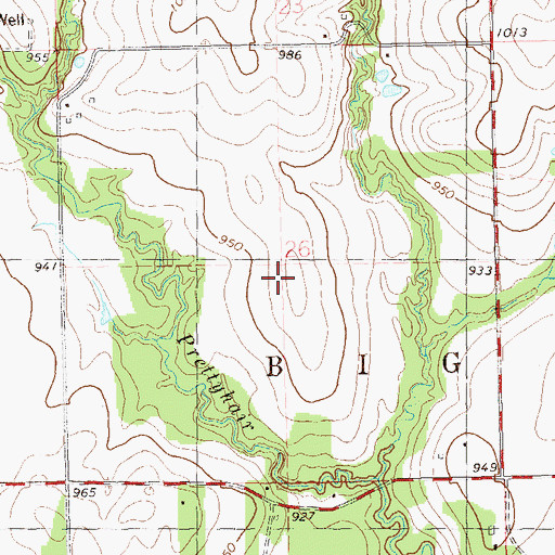 Topographic Map of Ochelata Lake, OK
