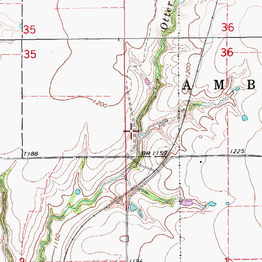 Topographic Map of Schlotterbeck Trust Reservoir, OK