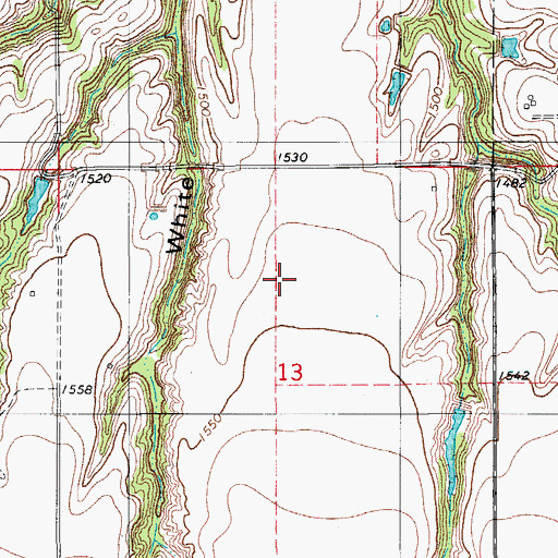 Topographic Map of Sugar Creek Site 17 Dam, OK