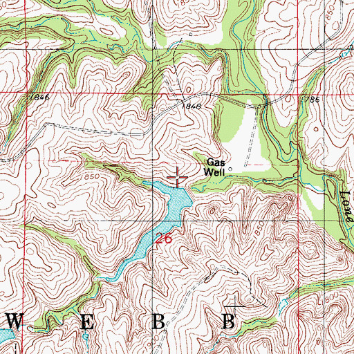 Topographic Map of Chain Number 3 Dam, OK