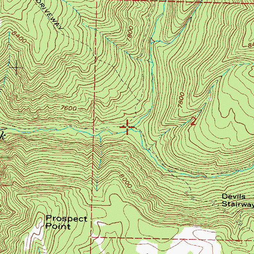 Topographic Map of North Anthracite Creek, CO