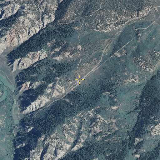 Aerial/Satellite Image of Blue Hill, CO