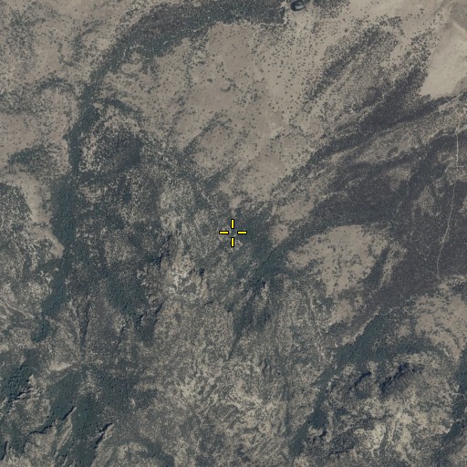 Aerial/Satellite Image of Bluff Spring, AZ