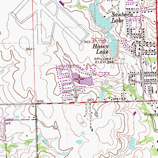 Topographic Map of Stillwater Creek Site 29 Reservoir, OK