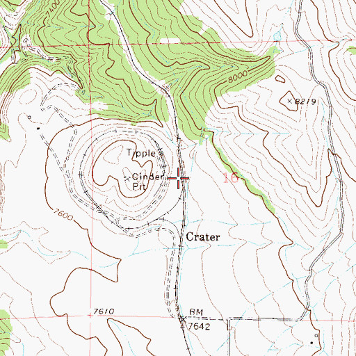 Topographic Map of Kayser Mutual Ditch, CO