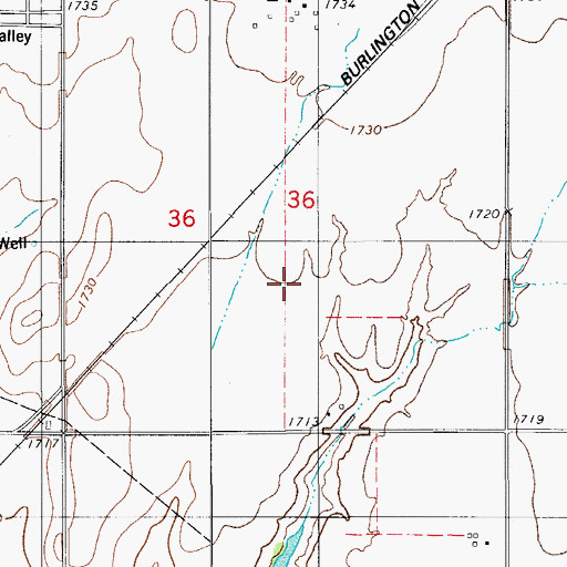 Topographic Map of Sallisaw Creek Site 16 Dam, OK