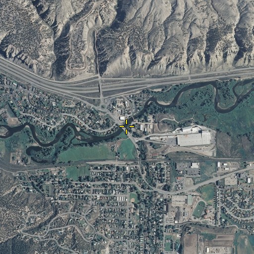 Aerial/Satellite Image of Gypsum Creek, CO