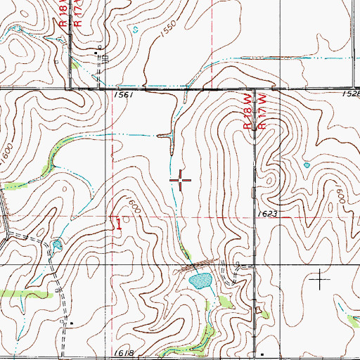 Topographic Map of Barnitz Creek Site 64 Reservoir, OK