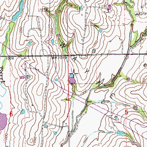 Topographic Map of Finn Creek Site 31 Reservoir, OK