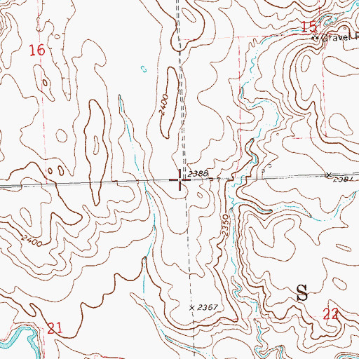 Topographic Map of Township of Solon, ND