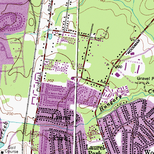 Topographic Map of Faith Baptist Church Christian School, VA