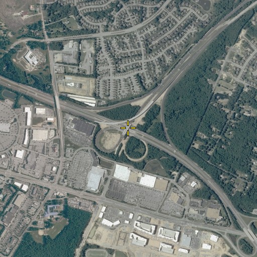 Aerial/Satellite Image of Interchange 177, VA