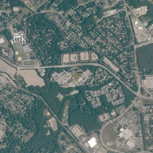 Aerial/Satellite Image of J Sargeant Reynolds Community College - Parham Road Campus, VA