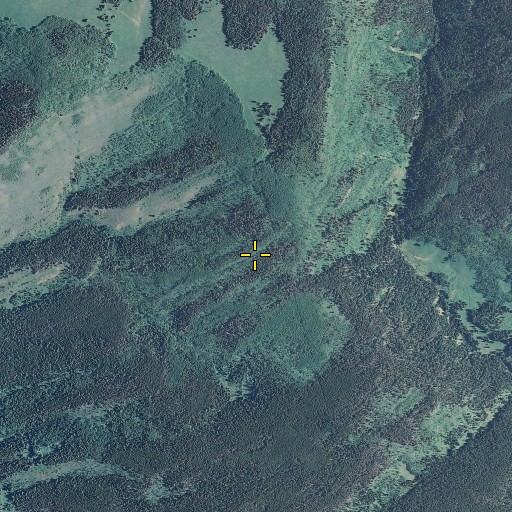 Aerial/Satellite Image of Bear Cat Spring, CO