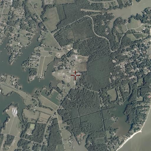 Aerial/Satellite Image of Tibitha Church of God, VA