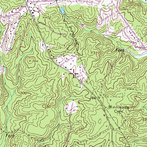 Topographic Map of Smith School (historical), VA