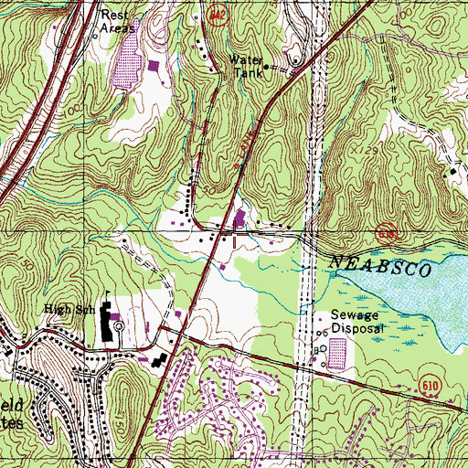Topographic Map of Good Shepherd Lutheran Church, VA
