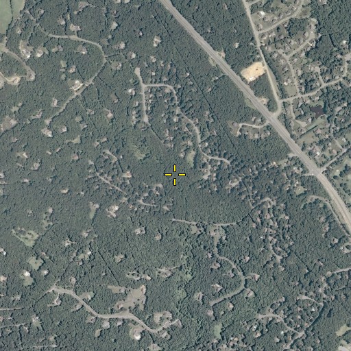 Aerial/Satellite Image of Sandy Run Stream Valley Park, VA