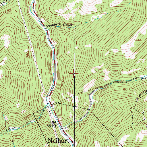 Topographic Map of Silver Dyke School (historical), MT