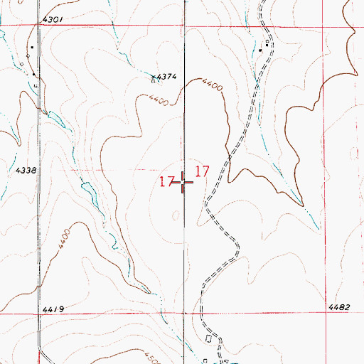 Topographic Map of Meisenbach School (historical), MT