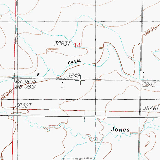 Topographic Map of Talifson School (historical), MT