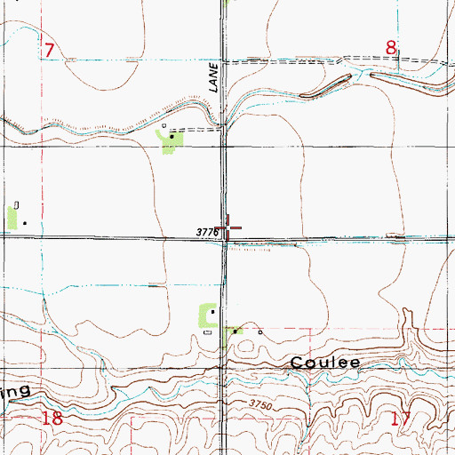 Topographic Map of Void School (historical), MT