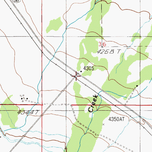 Topographic Map of Placer School (historical), MT