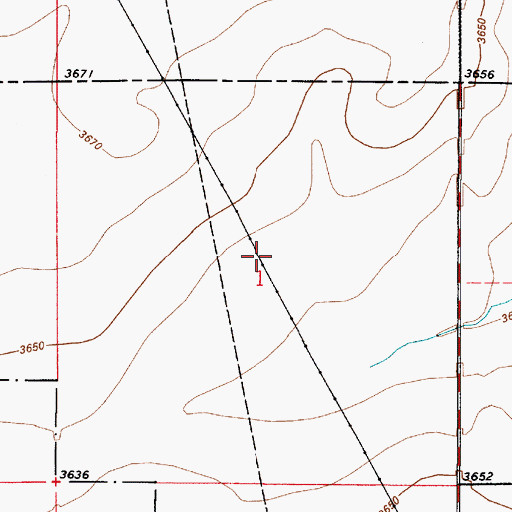 Topographic Map of Benton Lake (historical), MT