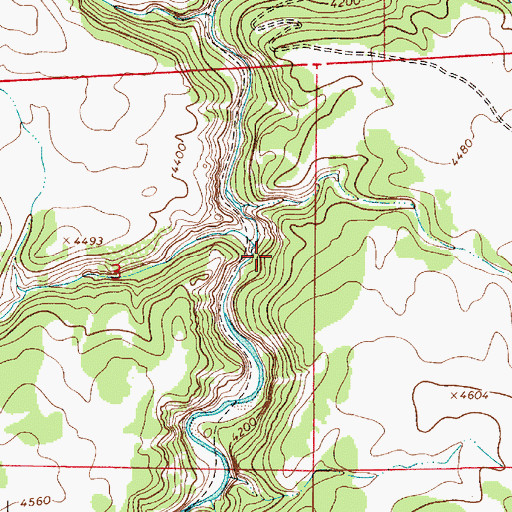 Topographic Map of A C M Company Spur (historical), MT