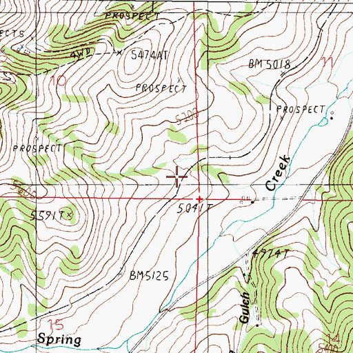 Topographic Map of Hodson (historical), MT