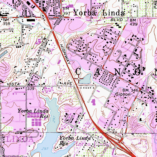 Topographic Map of Buena Vista Equestrian Park, CA