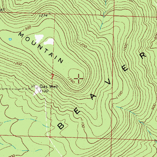 Topographic Map of OETA Channel 3, OK