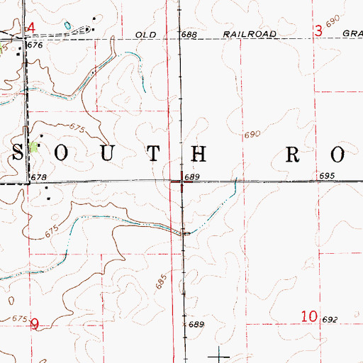 Topographic Map of Knowles (historical), IL