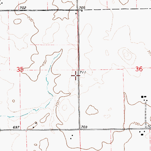 Topographic Map of Sumner School (historical), IL