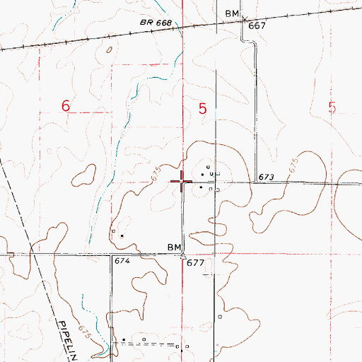 Topographic Map of Taylor School (historical), IL
