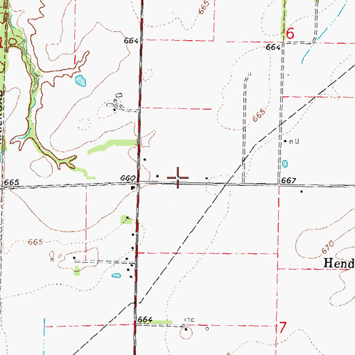 Topographic Map of Williams School (historical), IL