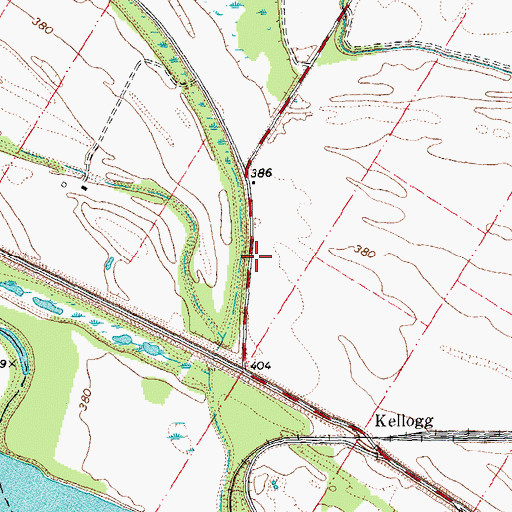 Topographic Map of Moehrs School (historical), IL