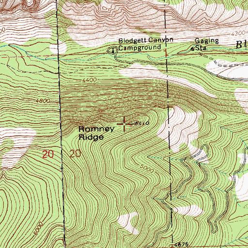 Topographic Map of Don Mackey Point, MT