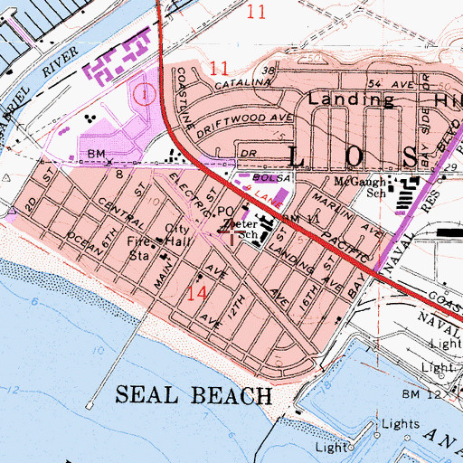 Topographic Map of Zoeter Field, CA