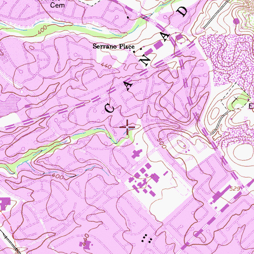 Topographic Map of Lake Forest Park, CA