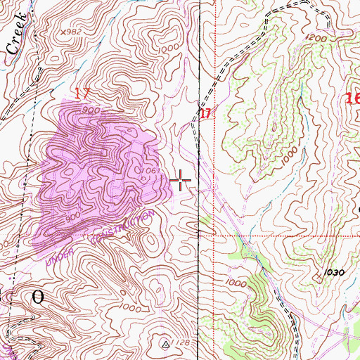 Topographic Map of Melinda Park, CA