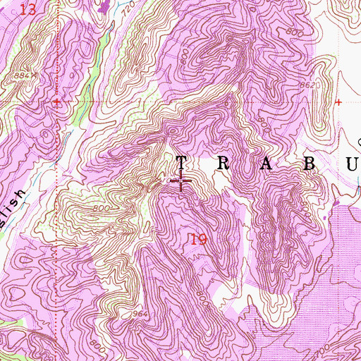 Topographic Map of Minaya Park, CA