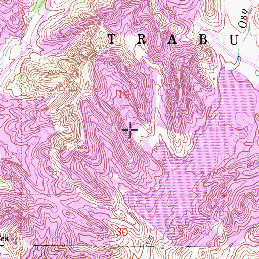 Topographic Map of Vista del Lago Park, CA