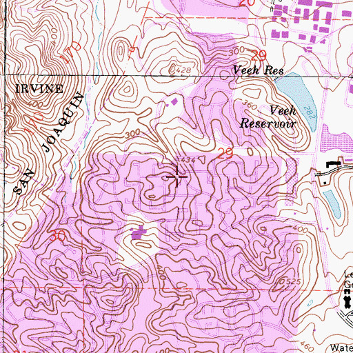 Topographic Map of San Remo Park, CA