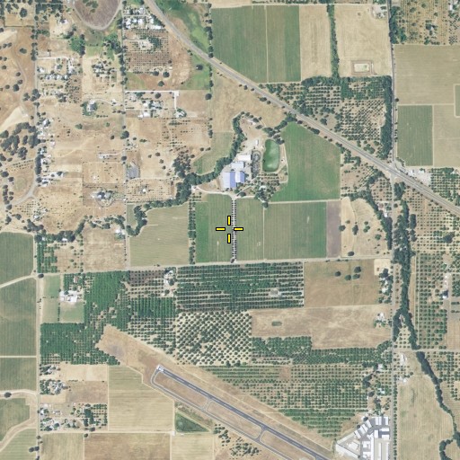 Aerial/Satellite Image of Chateau Du Lac, CA