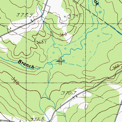 Topographic Map of Lubber Lake, VT