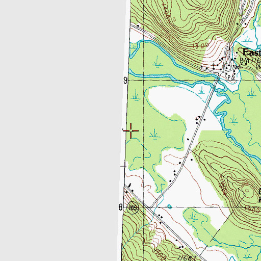 Topographic Map of Seymour Lake Dam, VT