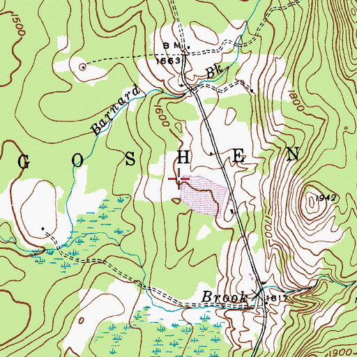 Topographic Map of Stewart Dam, VT