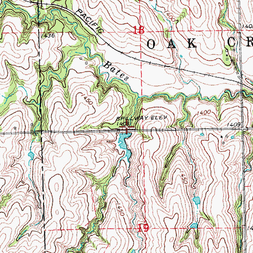 Topographic Map of Schmidt Dam, NE